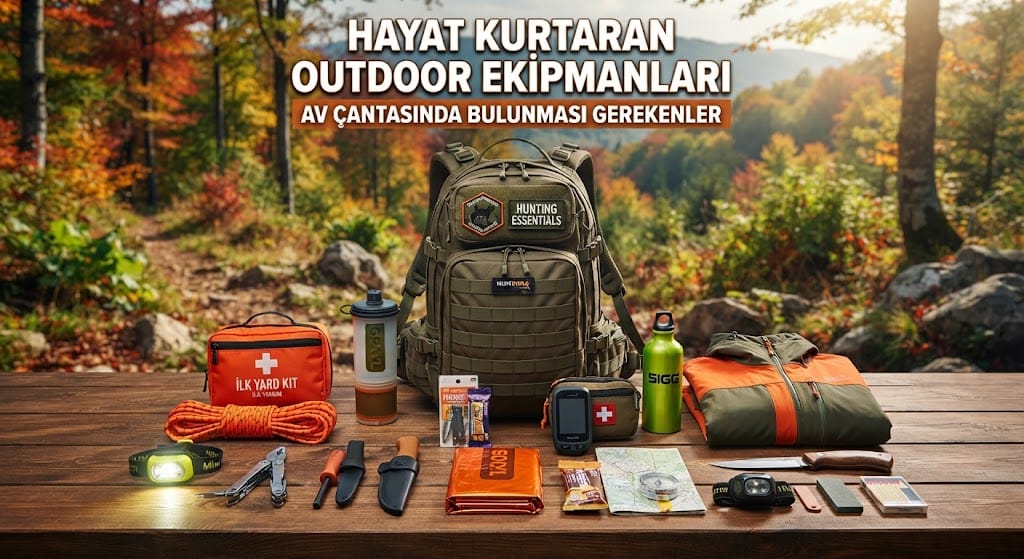 Av Çantasında Bulunması Gerekenler: Hayat Kurtaran Outdoor Ekipmanları
