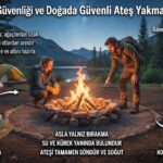 Kamp Ateşi Güvenliği ve Doğada Güvenli Ateş Yakma Yöntemleri